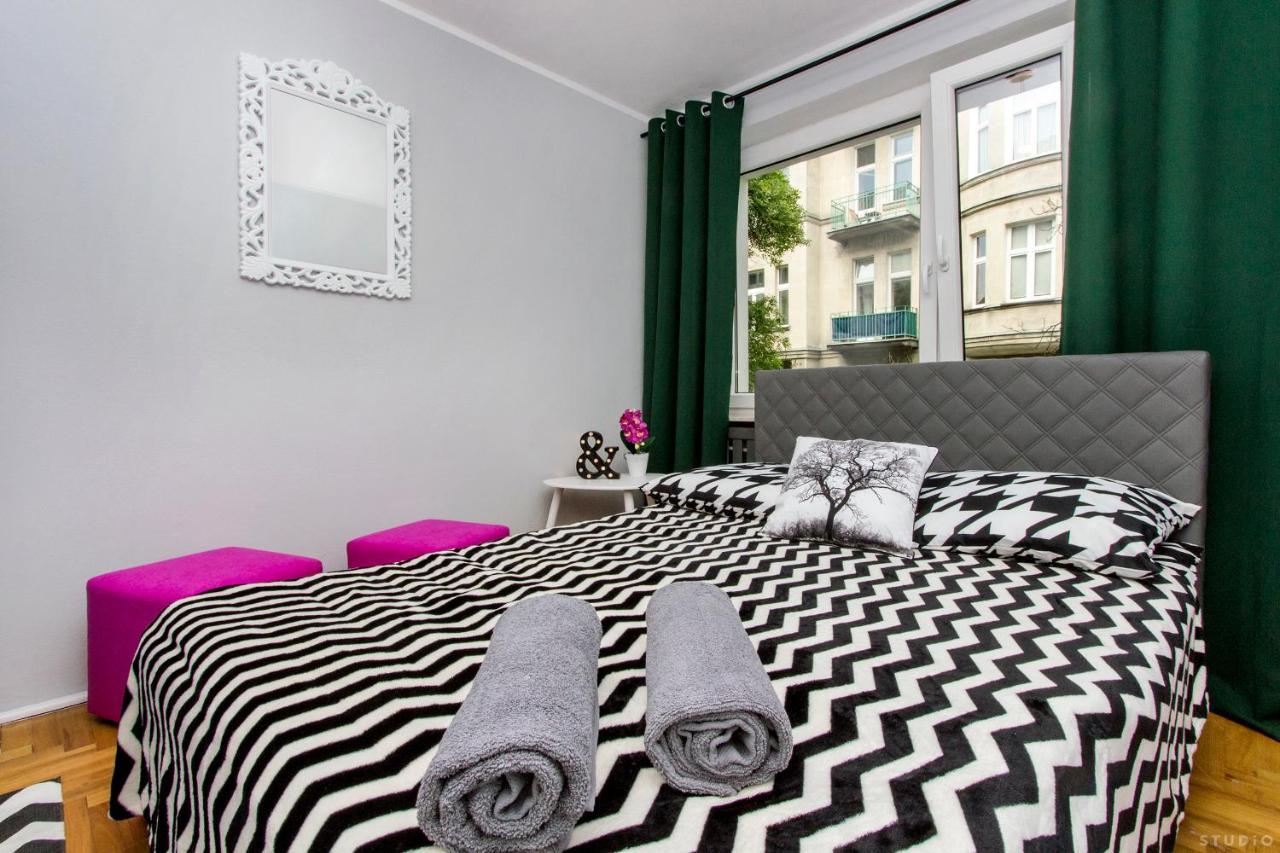 Clicktheflat Hoza Street Apart Rooms Warsaw Luaran gambar