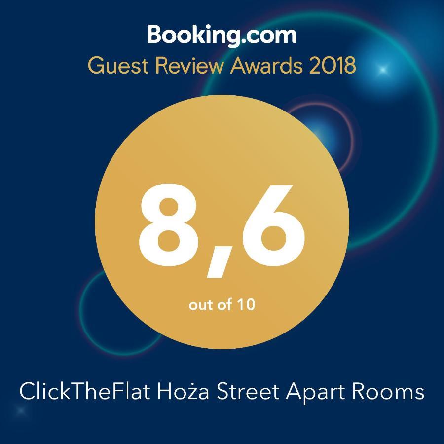 Clicktheflat Hoza Street Apart Rooms Warsaw Luaran gambar